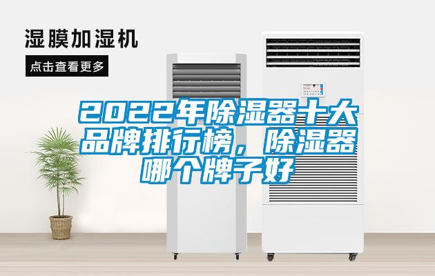 2022年除濕器十大品牌排行榜，除濕器哪個牌子好