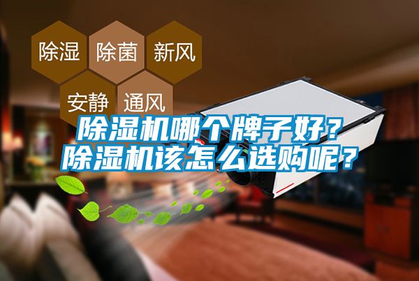 除濕機哪個牌子好？除濕機該怎么選購呢？